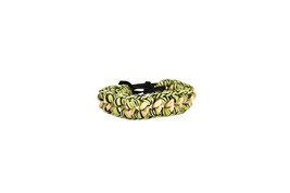 SANDRINE VRAUCKEN Damen Weismetallarmband Knit Grun OS - £35.01 GBP