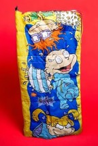Vintage 1997 Nickelodeon Rugrats Kids Sleeping Bag Angelica Tommy Chuckie - $1,107.79 MXN