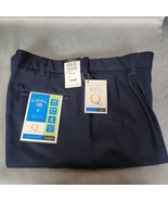 NEW Haggar Cool 18 Performance Pants Mens Size 36 x 31 Expandable Waistb... - $41.35