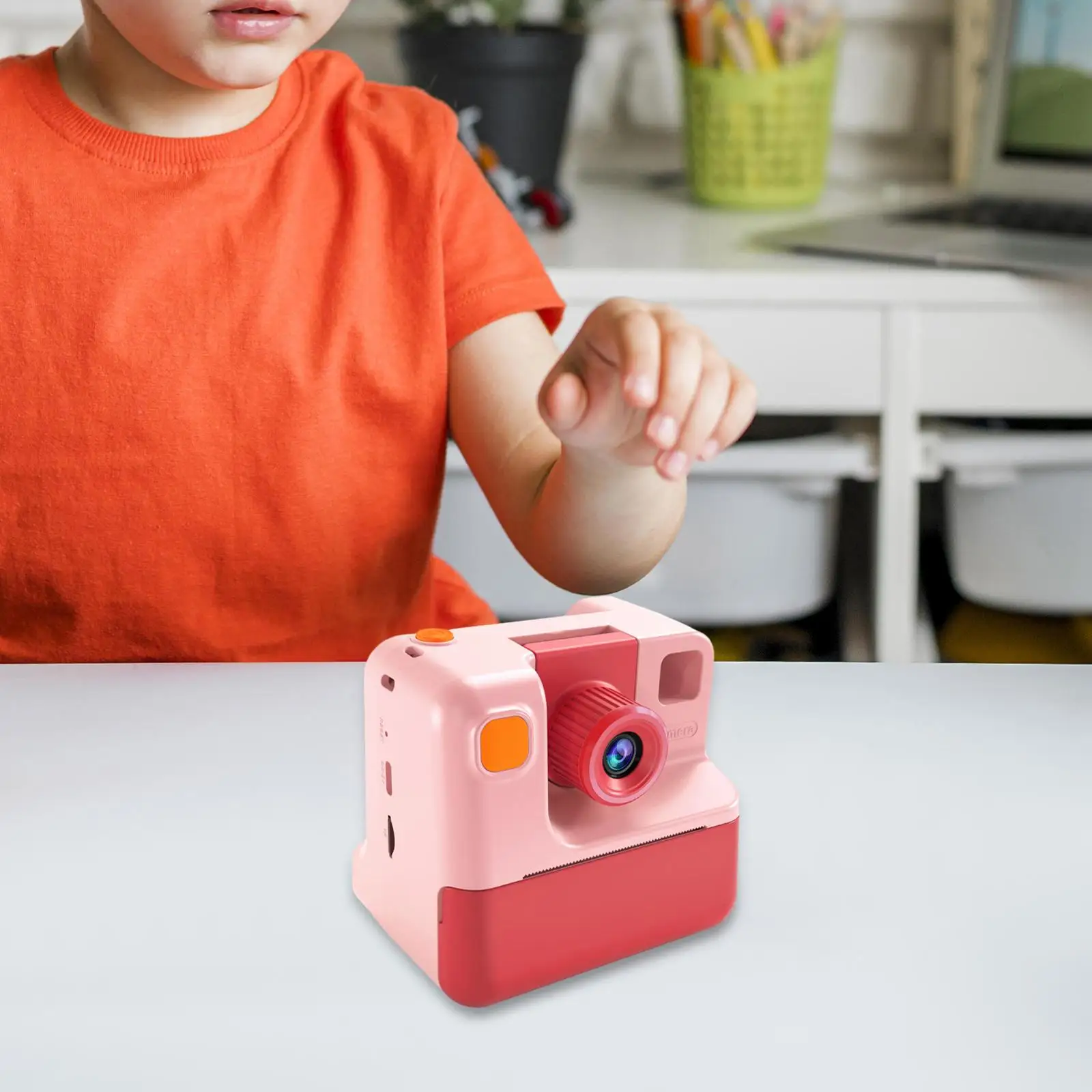 Portable Kids Camera Instant Print Kids Selfie Camera Novelty Children Toy - £48.25 GBP