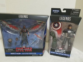 New Marvel Legends Series Falcon Captain America Civil War Captain America lot - £21.23 GBP