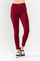 Judy Blue high rise control top skinny jeans Scarlet - $1,067.12 MXN