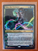 Oko The Trickster FOIL Magic The Gathering Mythic Throne Of Eldraine 309... - $3.63