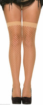 Roaring 20s Sexy Fishnet Thigh Highs One Size Flapper Costume Accessory - £7.88 GBP