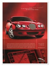 Print Ad Jaguar S-Type R Car That Listens 2005 Full-Page Auto Advertisement - $9.70