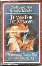 &quot;Thanks For The Memory&quot; READERS DIGEST Cassette Tape Sealed Romantic Strings - £4.41 GBP