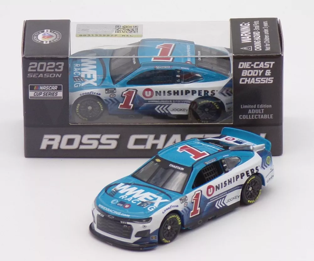 2023 ROSS CHASTAIN #1 Unishippers 1:64 Diecast Chassis - £16.27 GBP