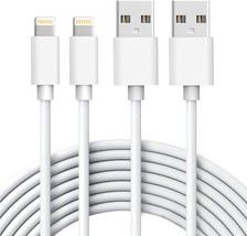 IPhoneCharger AppleMFiCertified 2PACK6FTUSBtoLightningCablePowerFastChar... - $18.88