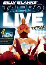 Tae Bo Billys Bootcamp Live Express Dvd Billy Blanks New Sealed Taebo Kick Box - £10.82 GBP