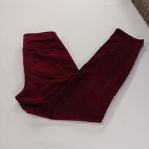 Market & Spruce WGW20576 Womens Red Cotton Stretch Corduroy Pants Size 8 (28×30) image 2
