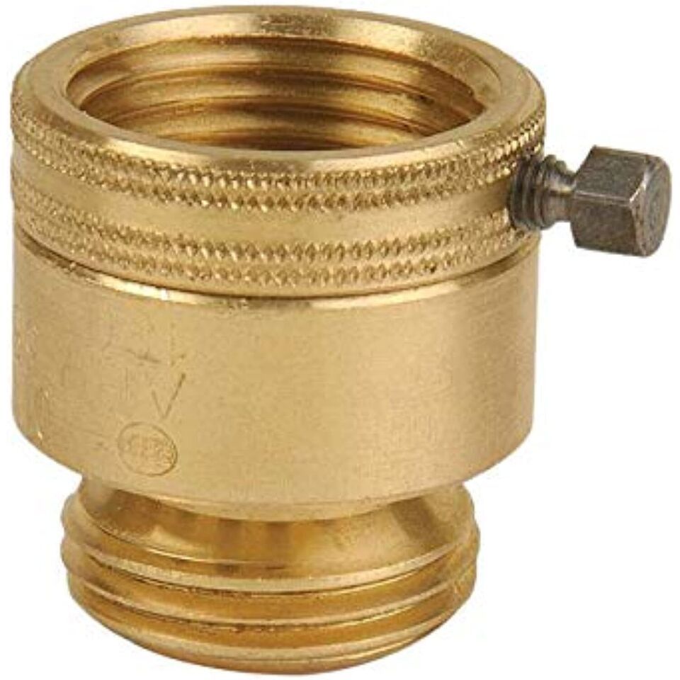 Arrowhead Vacuum Breaker 3/4 &quot; Fpt X 3/4 &quot; Mpt Brass Finish Bagged - $23.71