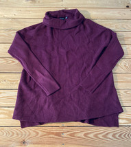 devotion by cyrus NWOT Women’s ribbed Turtleneck sweater Size S purple G5 - £10.99 GBP