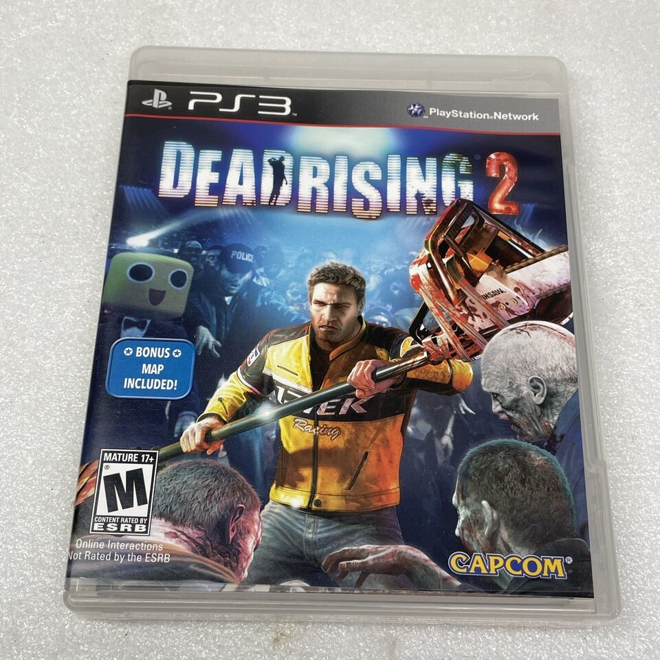Dead Rising 2 (Sony PlayStation 3, 2010) PS3 Video Game With Manual & Map - $6.80