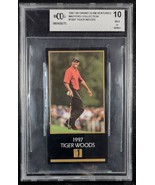 1997 Tiger Woods Grand Slam Ventures Masters Collection #1997 RC BCCG 10... - £788.12 GBP