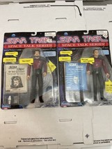 Star Trek Space Talk - 1995 Series - Commander Ricker and Q Playmates Toys - £9.56 GBP