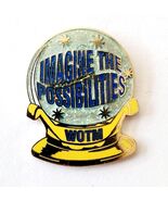 2000s Women Of The Moose Pin WOTM Vintage Enamel Filled Snow Globe Desig... - $35.02 CAD