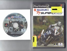 Suzuki TT Superbikes Real Road Racing PS2 Game PlayStation 2 Disc And  no manual - £11.64 GBP