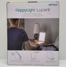 Verilux HappyLight VT22WW3 Lucent LED Light Therapy Lamp White - £36.31 GBP