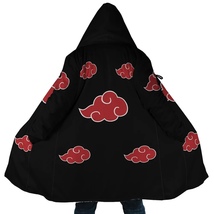 Anime Cloak Coat Unisex Naruto Akatsuki Dream Cloak Men Women Coat Jacket XS-5XL - £64.09 GBP+