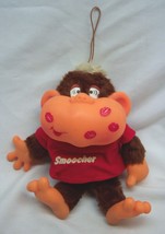 Vintage Russ Smoocher The Monkey W/ Kiss Marks 8" Plush Stuffed Animal Toy Thumb - £15.58 GBP