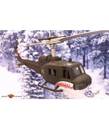  CHRISTMAS ORNAMENT HELICOPTER BELL HUEY UH 1 IROQUOIS VIETNAM GREAT GIFT  - £35.84 GBP