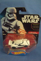 Toys Mattel NIB Hot Wheels Disney Star Wars First Order Storm Trooper  Car - $8.95