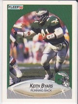 M) 1990 Fleer Football Trading Card - Keith Byars #80 - £1.54 GBP