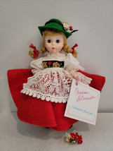 Madame Alexander #594, Switzerland 8&quot; Doll Swiss Blonde Braids 1980-1989  - $225.80 MXN