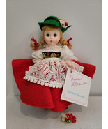 Madame Alexander #594, Switzerland 8&quot; Doll Swiss Blonde Braids 1980-1989  - $16.36 CAD