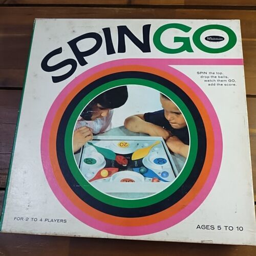1966 Spingo Whitman Board Game Complete - $19.79