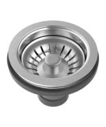 Kraus Kitchen Sink Strainer in Stainless Steel ST-2HD for 3.5&quot; or 4.5&quot; O... - $285.80 MXN