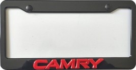 Toyota  Camry 3D Red Script  ABS Plastic License Frame - $364.88 MXN