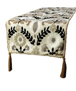 Atushi - Beige Linen Decorative Table Runner - $60.44+