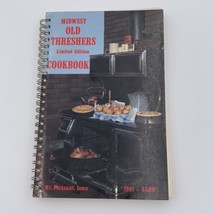 Midwest Old Threshers Limited Edition Cookbook Mt Pleasant Iowa 1991 - £6.15 GBP