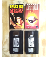 (2) Bruce Lee VHS; Dragon, Bruce Lee Story &amp; The Chinese Connection - Fa... - £11.56 GBP