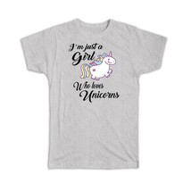 Funny Unicorn : Gift T-Shirt For Best Friend Girl Rainbow Wall Poster Trends Fas - £14.14 GBP
