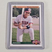 Manny Ramirez Rookie Card #63 Upper Deck 1991 Cleveland Indians OF Baseball - £3.17 GBP