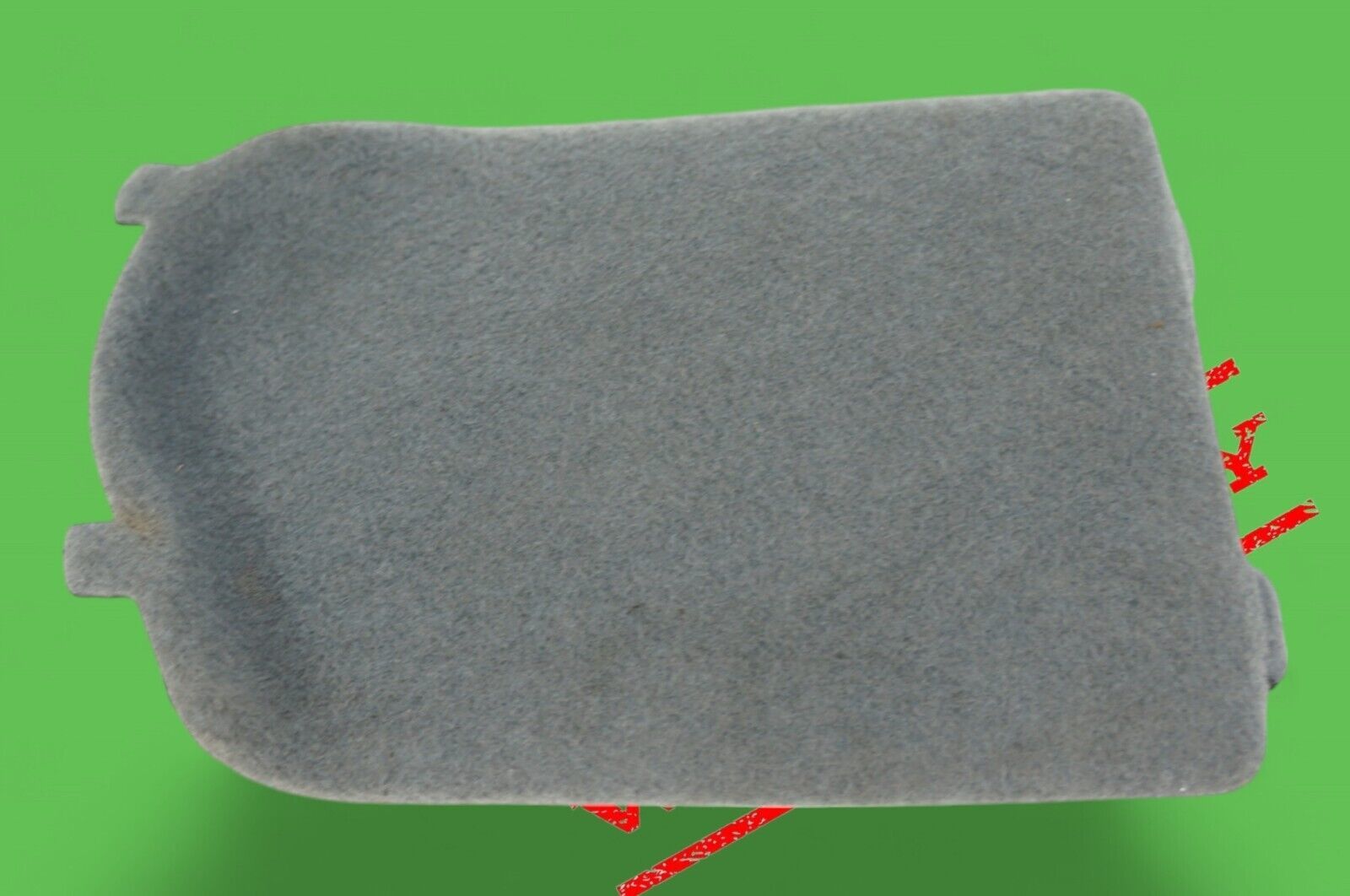 2009-2012 bmw 760li 750li rear passenger side trunk carpet panel lid tri... - $29.00