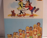 1978 Walt Disney&#39;s Fun &amp; Facts Flashcard #DFF4-12: From Child to Adult - $2.00