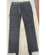 GFC Toronto Black Lightly Distressed Button Fly Men’s Jeans 36X33 - $38.02 CAD