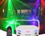 Professional Dj Laser Lights, 15 Lens Rgbuv Party Lights Dj, Xmas Club D... - £61.32 GBP
