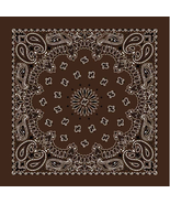 Carolina B22PAI-050004 Hav-A-Hank Paisley Bandana, Cocoa Brown, 22 x 22 in. - €11,78 EUR Carolina B22PAI-050004 Hav-A-Hank Paisley Bandana, Cocoa Brown, 22 x 22 in. - €11,78 EUR