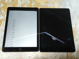 Lot of 2 Apple iPad Air 1st Gen A1474 32GB Wi-Fi Space Gray No PSU  - £54.80 GBP