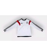 Germany 2013- 2014 LS Training Jersey Shirt  DFB White Men&#39;s Large Adidas - $75.05