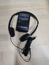 Vintage Sony SRF-49 FM/AM Walkman (No Battery Cover) Headphones (Slider ... - $8.38