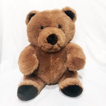 Teddy Bear Brown Sitting Up 13&quot; Plush Stuffed Animal Commonwealth - £19.69 GBP