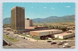 Penrose Public Library Holly Sugar Bldg Colorado Springs CO Chrome Postcard E16 - $3.91