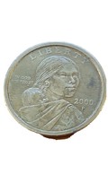 sacagawea 2000p u.s dollar coin - £8.70 GBP