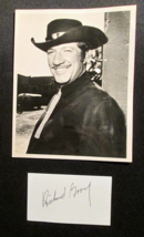 RICHARD BOONE AS PALADIN (HAVE GUN WILL TRAVEL) ORIGINAL AUTOGRAPH - $593.99