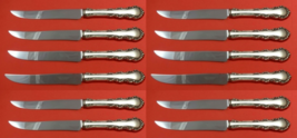 Georgian Rose by Reed & Barton Sterling Silver Steak Knife Custom Set 12 pcs - $1,141.16 CAD